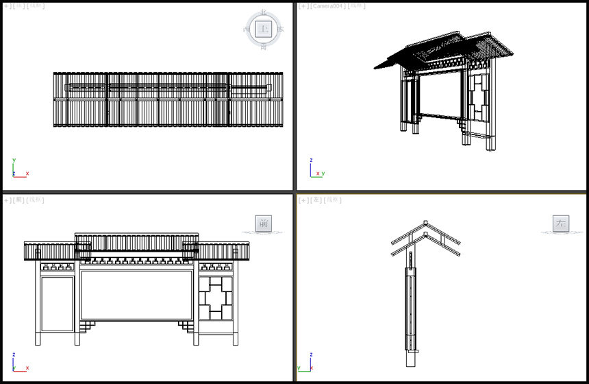 景德鎮仿古候車(chē)亭生產(chǎn)廠(chǎng)家